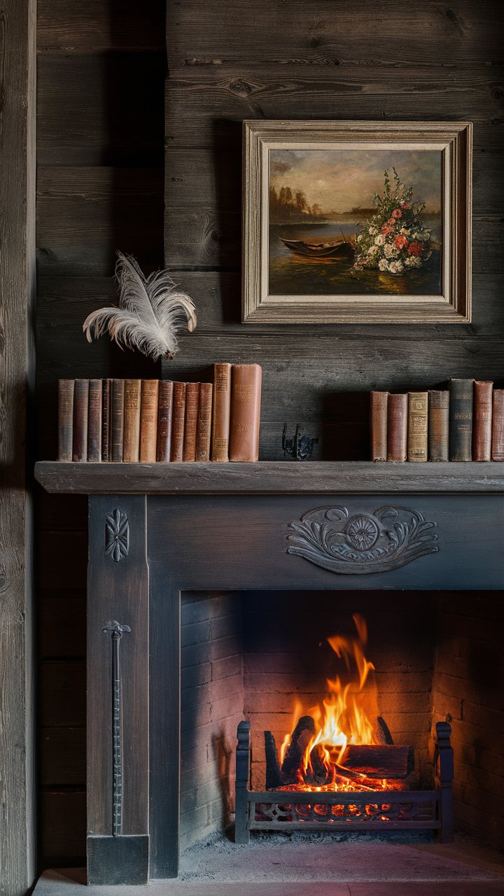 Rustic Fireside Sanctuary