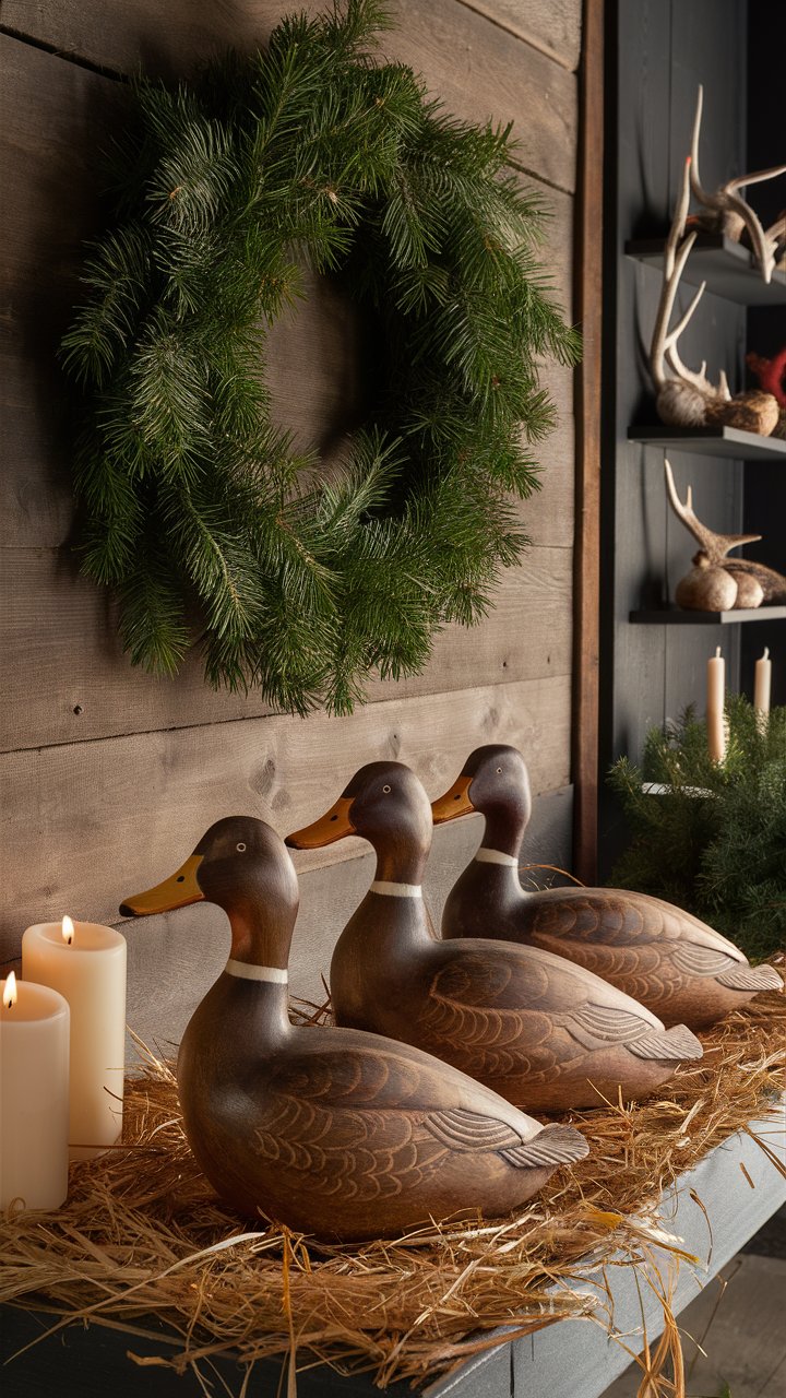Rustic Winter Sanctuary: A Cozy Woodland Retreat