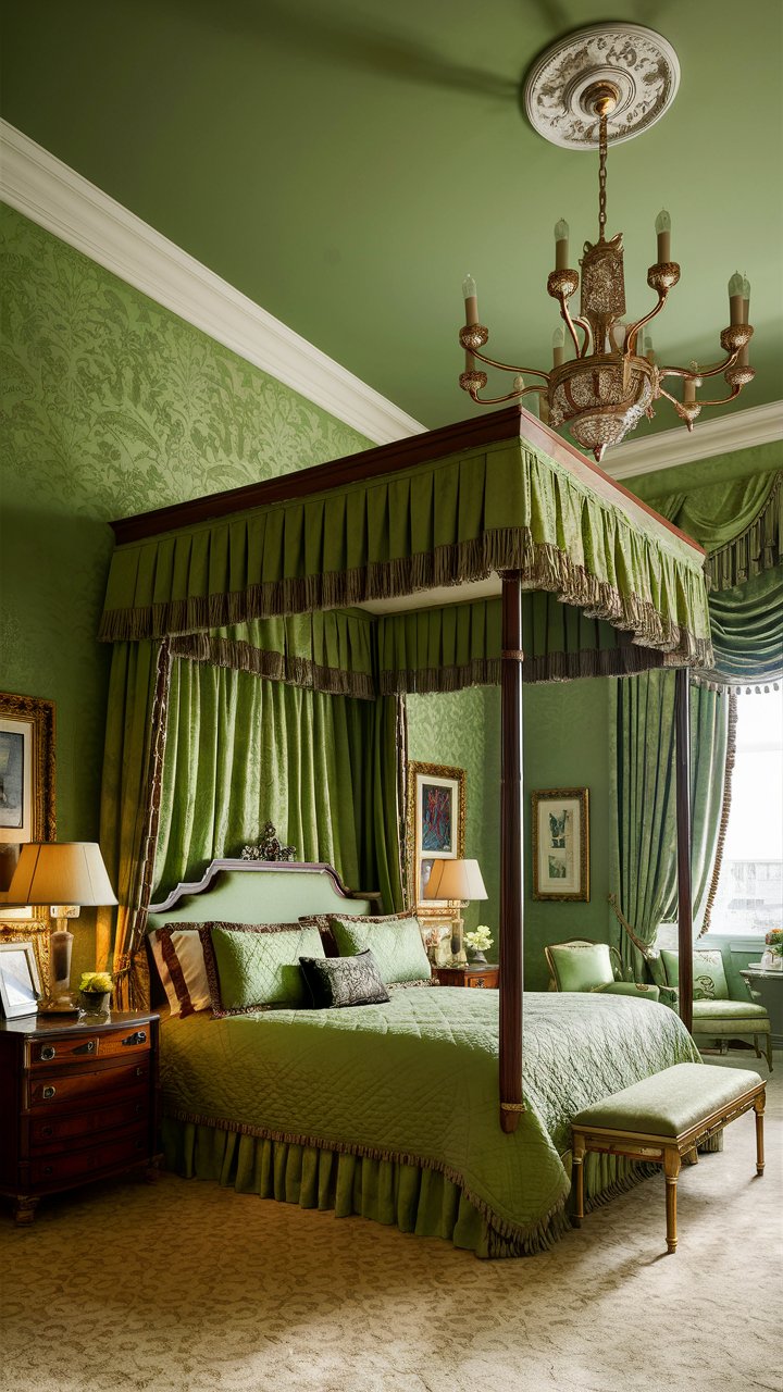 Emerald Tranquility: A Luxurious Green Sanctuary