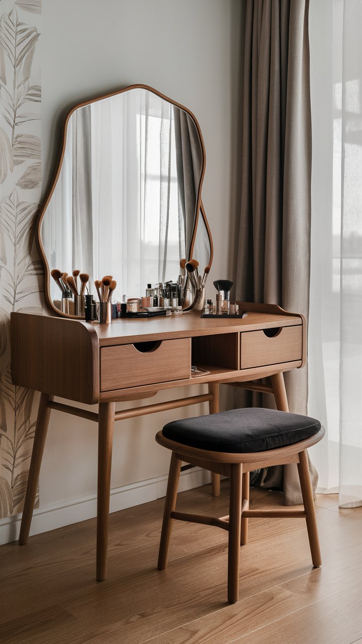 Organic Harmony: A Tranquil Dressing Sanctuary