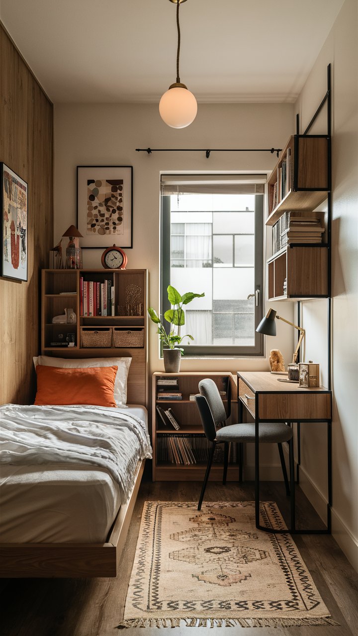 Warm Wood Sanctuary: A Cozy Corner of Comfort