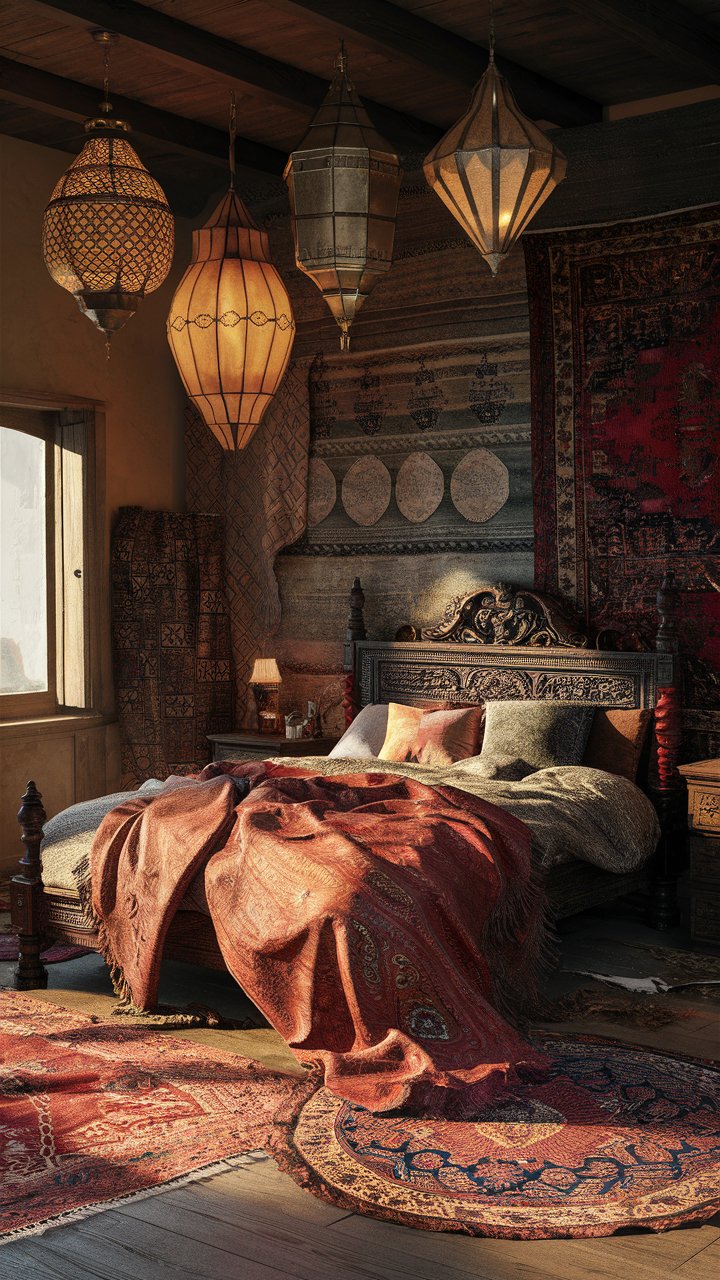Bohemian Sanctuary: Moroccan-Persian Dream Haven